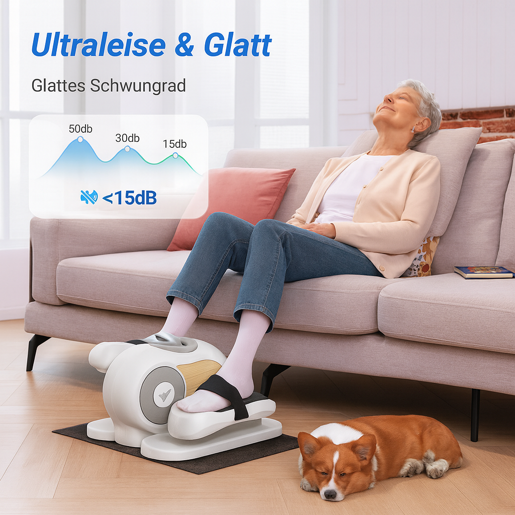 LeiseTritt Untertisch Crosstrainer